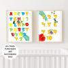 alphabetical and numerical tropical themed printable 13x19 poster set digital print abc 123