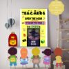 family Kid's Fun Printable Download Digital print teacher school classroom poster adventure