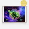 family Kid's Fun Printable Download Digital print home galaxy turtle bedroom poster adventure