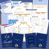 undated weekly planner mental health blue set download ebook and hardcopy