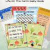 neutral baby memory book farm animal theme letter size ebook and hardcopy